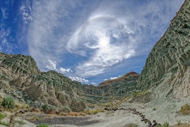 The Ring's canyon of the Gods